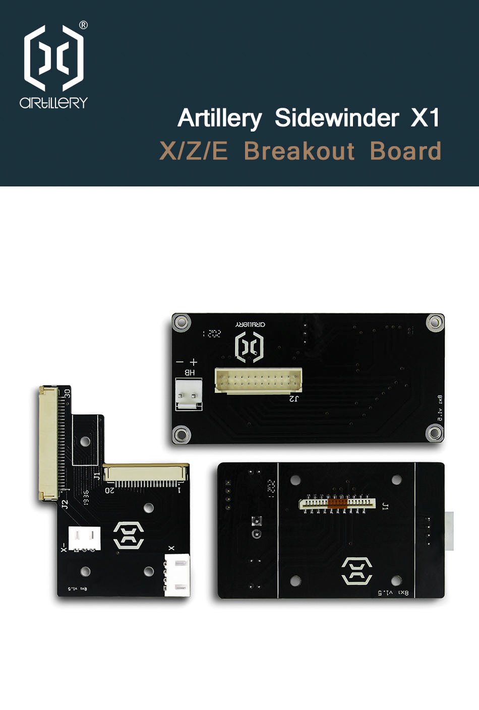 Artillery Sidewinder X1 Z Axis Board, Z ekseni kontrol kartı