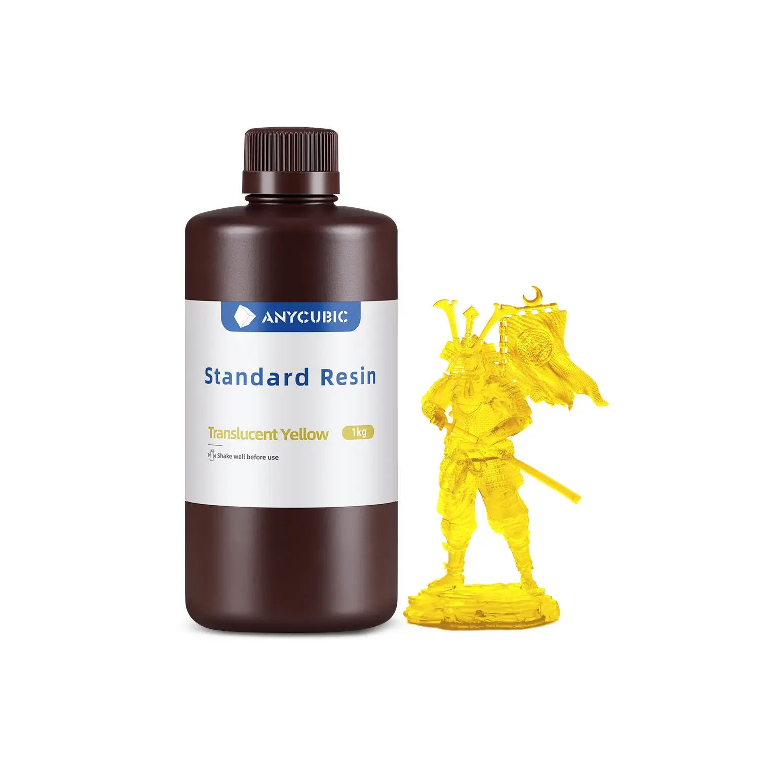 Anycubic Standart Uv Reçine Şeffaf Sarı
