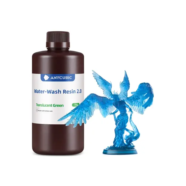 Anycubic Washable Resin 2.0 Şeffaf Mavi