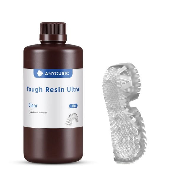 Anycubic Tough Resin Ultra 1 Kg - Şeffaf (20ADET)