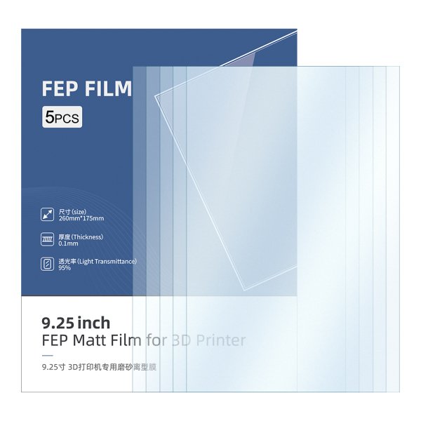 Anycubic FEP Mat Film 9.25'' - 5 ADET