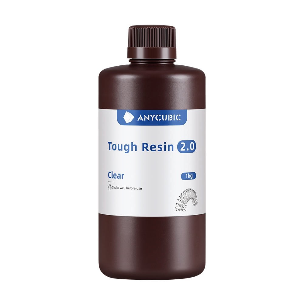 Anycubic Tough Resin 2.0 1Kg - Şeffaf ( 20ADET)
