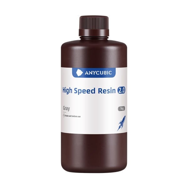 Anycubic High Speed Resin 2.0 Gri-1KG-20ADET