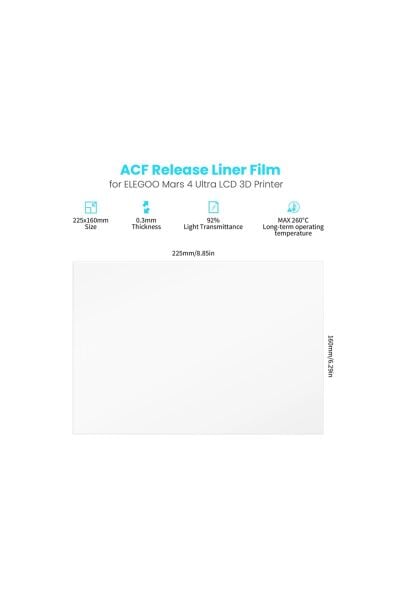 ELEGOO ACF 5 Adet Film - Mars 4 Ultra