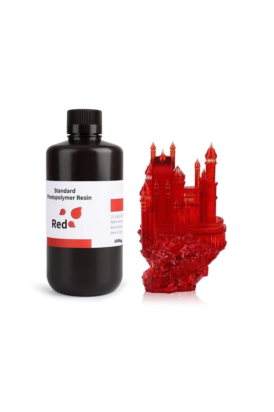 ELEGOO Standart  Reçine - Kırmızı (12ADET)