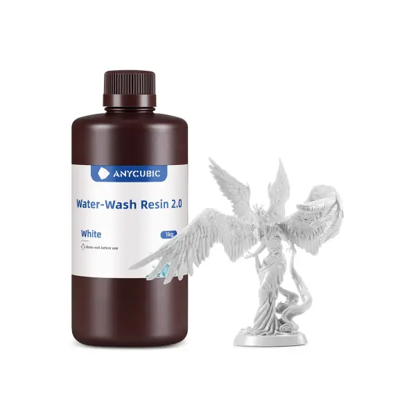 Anycubic Water-Wash Resin 2.0 - 20ADET Smoky Black