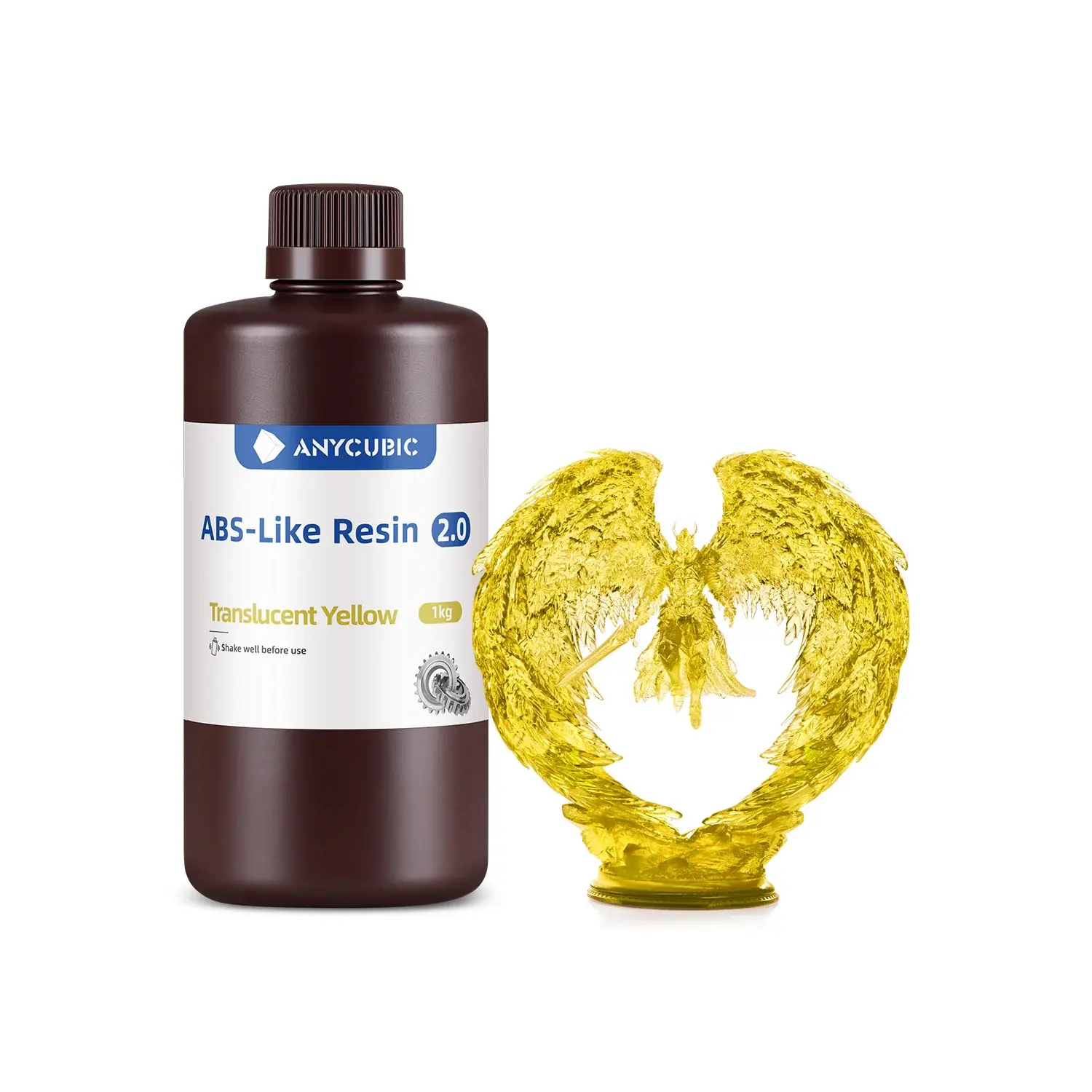 Anycubic ABS Like Resin 2.0 Şeffaf Sarı-20ADET